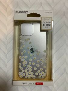 iPhone12/12Pro用透明花柄付き耐衝撃ケース！一点限定！お値下げ不可！