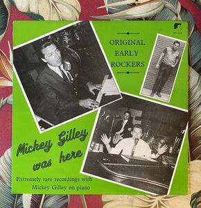 Various Mickey Gilley Was Here LP (Extremely Rare Recordings With Mickey Gilley On Piano) ロカビリー
