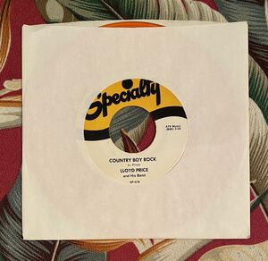 LLOYD PRICE Orange Vinyl 7inch Lawdy Miss Clawdy / Country Boy Rock Black R&R ロカビリー