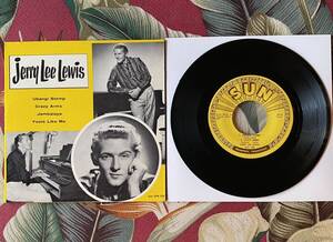 Jerry Lee Lewis 1958 SUN Records EPA-109 7ep Ubangi Stomp ロカビリー 美品