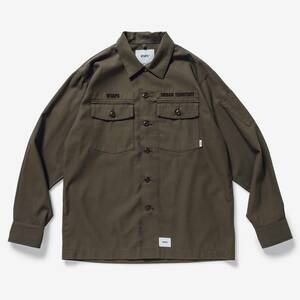 [S размер новый товар не использовался ]21SS WTAPS BUDS LS OLIVE DRAB