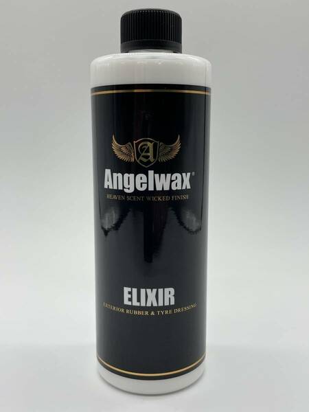 ANGELWAX(エンジェルワックス) ELIXIR EXTERIOR RUBBER & TYRE DRESSING 500ml(エリクサー ラバー&タイヤドレッシング)