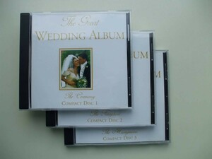 CD◆THE GREAT WEDDING ALBUM ザ・グレート・ウェディング・アルバム 3枚　/結婚 結婚式