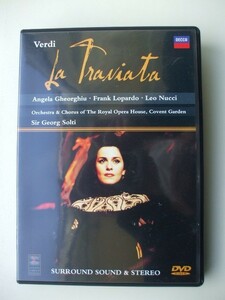 DVD◆Verdi La Traviata Gheorghiu・Solti ヴェルディ 歌劇 椿姫