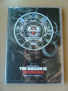 DVD◆未開封品/ 東方神起 2014 THE MISSION Ⅲ～失われたコインを取り戻せ～