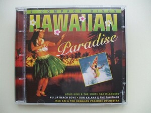 CD◆HAWAIIAN PARADISE VARIOUS ARTISTS /2枚組 ハワイ ハワイアン /ケース割れ