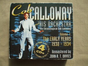 CD◆Cab CALLOWAY and HIS ORCHESTRA Volume1 THE EARLY YEARS 1930-1934 キャブ・キャロウェイ/4枚組 外箱難有り