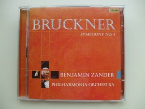 CD◆BRUCKNER SYMPHONY NO.5 BENJAMIN ZANDER PHILHARMONIA ORCHESTRA ブルックナー交響曲第5番 2CD-80706 /ケース割れ
