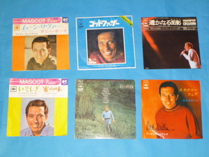 Andy Williams アンディ・ウィリアムス Andy Williams / EP 6枚組　スカボロー・フェア, 遥かなる面影, 雨に濡れても, ゴッドファーザー他