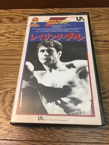 (n103k）ジャンク レイジング・ブル ロバート・デ・ニーロ 字幕版 VHS ビデオテープ 中古