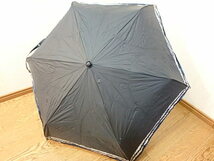 s103k　中古　折りたたみ傘　日傘　黒　レディース　女性用　折り畳み傘　０１ー０２１９－１０_画像1