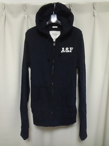  【美品】 Abercrombie & Fitch スウェット パーカー / タイト スリム 細身 XXL A&F アバクロ