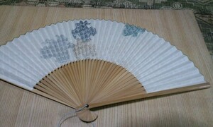 * rare * Showa Retro * fan *...* sense * white 