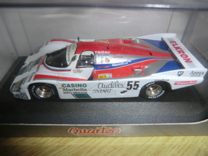 Quartzo M99014 1/43 ポルシェ Porsche 956 LONG TAIL #55 LM 24h 1986 ALLIOT/ROMERO/TROLLE