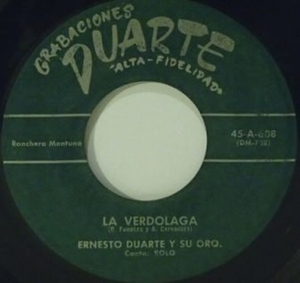 / 試聴可 / CUBA / キューバ / 45'S / ERNESTO DUARTE / Rolo Martinez / DUARTE 608 / Nelo Sosa / SON MONTUNO / ソン　モントゥーノ