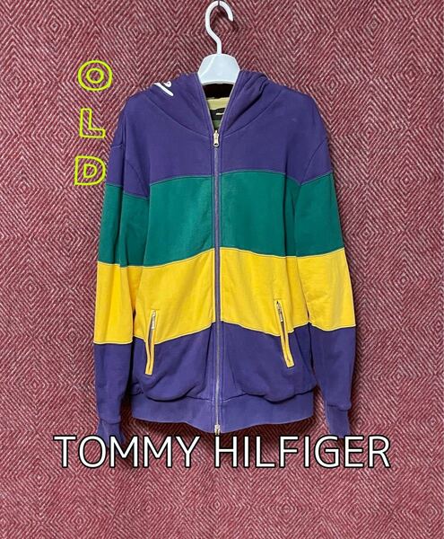 TOMMY HILFIGER/トミーヒルフィガー オールドパーカー メンズL リバーシブル