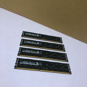 SKhynix HMT42GR7BFR4C-RD B4 A D 1632 16 ГБ×4 шт. Всего 64 ГБ / 16 ГБ 2Rx4 PC3-14900R-13-13-E2 Подержанные подвижные работы ШН055