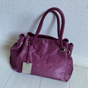 フルラ FURLA ハンドバッグ　えんじ