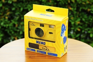 新品 YAMA MEMO M20 コンパクトフィルムカメラ ヤマ メモ 目玉焼きイエロー