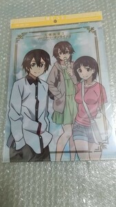 ソードアート・オンライン SAO　　キリト 桐ヶ谷和人 シノン 朝田 詩乃 リーファ 桐ヶ谷 直葉　3ポケット　クリアファイル　　海外限定