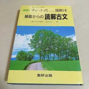 【書き込有】基礎からの読解古文 三訂版 チャート式シリーズ国語ⅠⅡ 島田良二 平成15年第24刷 数研出版 中古 古典 古文 大学受験