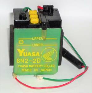 *6N2-2D GS YUASA ( старый YUASA) аккумулятор местного производства стандартный товар ( производство прекращение товар )