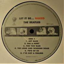 レア盤-国内 Org-帯★The Beatles - Let It Be... Naked[LP,Album + 7 '07:Parlophone - TOJP-60121-22, Apple Records - TOJP-60121-22]_画像9