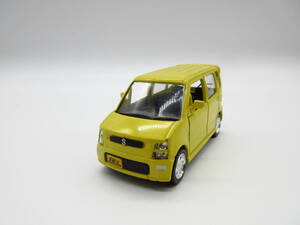 1/42 スズキ ワゴンR RR MH21S ブリリアントイエロー　カラーサンプル 非売品 ディーラー特注品 ミニカー