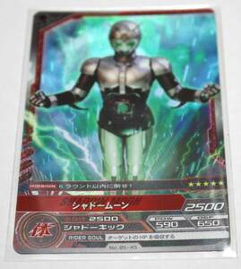 仮面ライダー ARカードダス 第5弾 シャドームーン【05-45】 SR