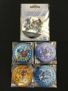 [ unopened ] Kingdom Hearts can badge 5 point solalik aqua Mickey king 