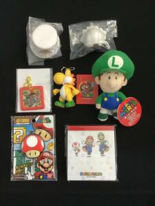 [ unused ] super Mario goods 7 point mascot key holder memo pad key cover nintendo 