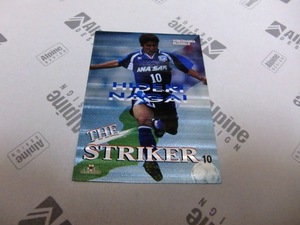 J.CARDS98 永井秀樹 横浜フリューゲルス 8of18 THE STRIKERカード 東京ヴェルディ