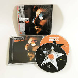 【送料無料！】Ringo Starr リンゴ・スター CD+DVD「Photograph: The Very Best Of Ringo」スリップケース付 シュリンク付