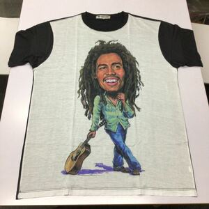 DBR5D. プリントTシャツ XXLサイズ　Bob Marley ボブマーリー　バンドTシャツ