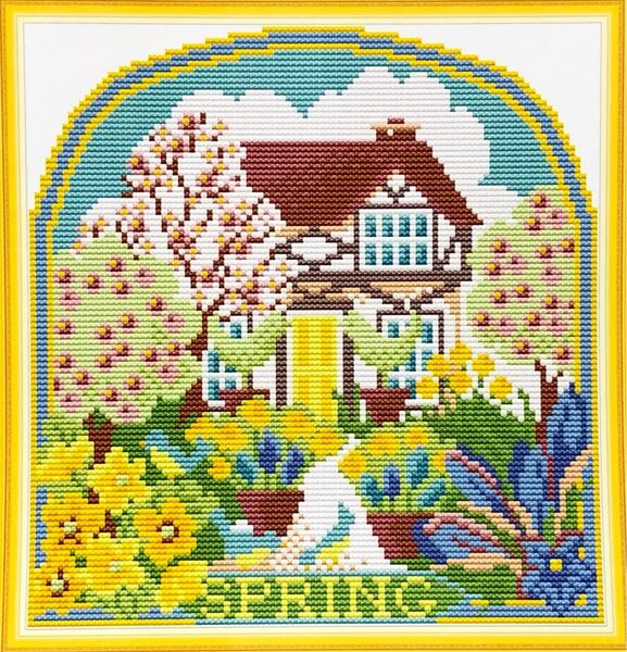 クロスステッチ刺繍キット(FA067)14CT