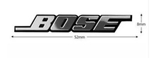 BOSE スピーカー エンブレム　2個新品　シールタイプ BMW BENZ AUDI VW TOYOTA NISSAN HONDA 定型郵便 全国 送料無料_画像3