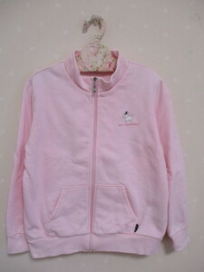 # Pom Ponette # pretty sweat pants Zip up jumper 120. pink 10304