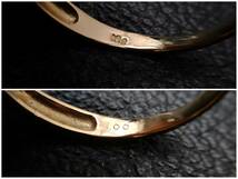 新品仕上済み ダイヤ 1.00ct デザイン リング K18 12.5号 3.3g 金 イエロー ゴールド 指輪 店舗受取可_画像9