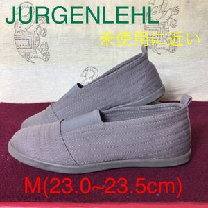 [ selling out! free shipping!]A-9JURGENLEHL!M!23.0cm!23.5cm! slip-on shoes! stylish! unused . close!