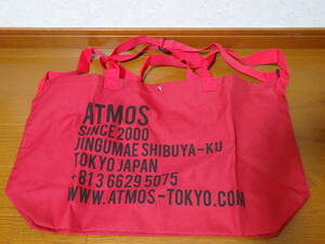 即決♪新品未使用 アトモス ATMOS atmos トートバッグ エコバッグ ショッピングバッグ ショルダーバッグ 2WAYバッグ