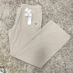 超お値打ち出品　大きめサイズ　callaway Men's ストレッチゴルフパンツ　38inc カーキー　新品タグ付未使用品