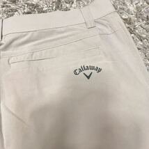 超お値打ち出品　大きめサイズ　callaway Men's ストレッチゴルフパンツ　38inc カーキー　新品タグ付未使用品_画像3