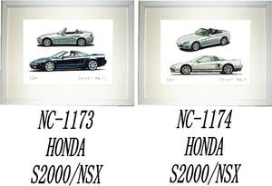 NC-1173 Honda S2000/NSX/NC-1174 Honda S2000/NSX Limited Print 300 Copies 300 экземпляров автогральной цены ● Выберите писателя Hiraemon.
