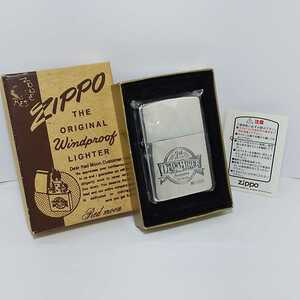 希少 未使用 ZIPPO レッドムーン RED MOON 1st Anniversary 限定品 【シリアルNo.000】 1996年6月製 1周年記念 OLD BIKER ジッポ 送料無料