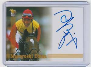  Thoroughbred Card 2001 on half period autograph autograph card . name regular . L Condor pasa- prompt decision 