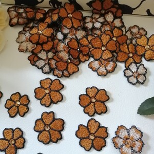 ハンドメイド ワッペン 刺繍 綺麗なワッベン 手作り モチーフ JJ1