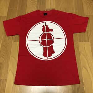 【送料無料】激レア ヒップポップPUBLIC ENEMY(パブリックエネミー)のTシャツ(Mサイズ) ライフル照準ロゴの人がクマ?