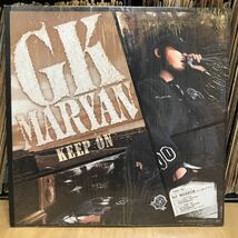 ハラキリバヤシ & KEEP ON / G.K MARYAN 12インチ 中古アナログ (DJ MISSIE DJ YAS KEMURI PRO. えん突つレコーディング)_画像2