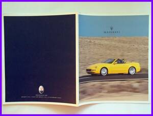 *2003 year * Maserati Spider catalog *39.*