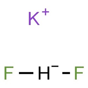 フッ化水素カリウム 99.5% 3000g(3kg) KHF2 無機化合物標本 試薬 二フッ化水素カリウム 送料無料